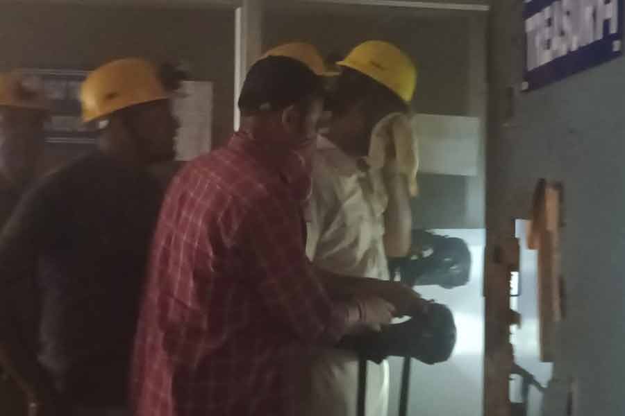 Fire broke out in office of Barasat DM