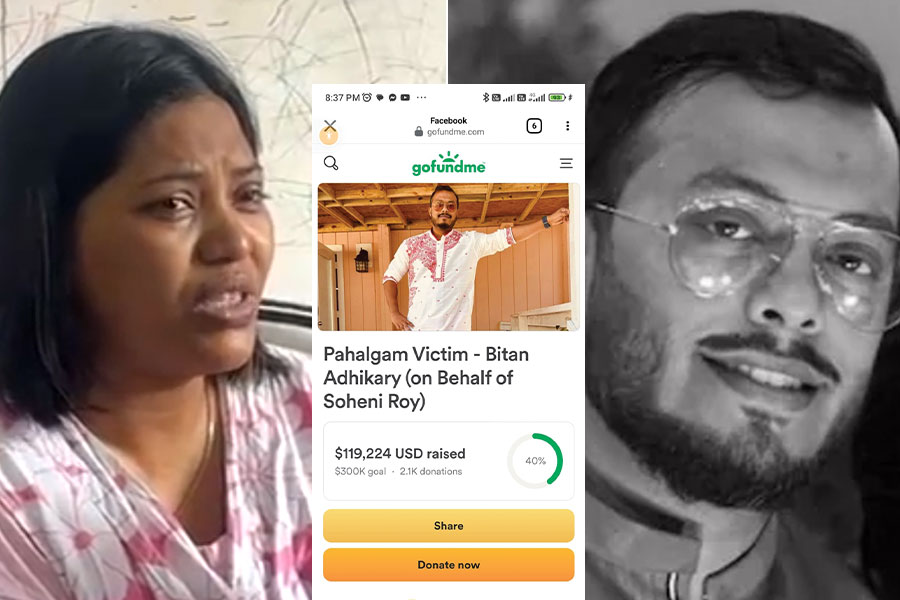 Fund allegedly collected for man died in pahalgam terror attack