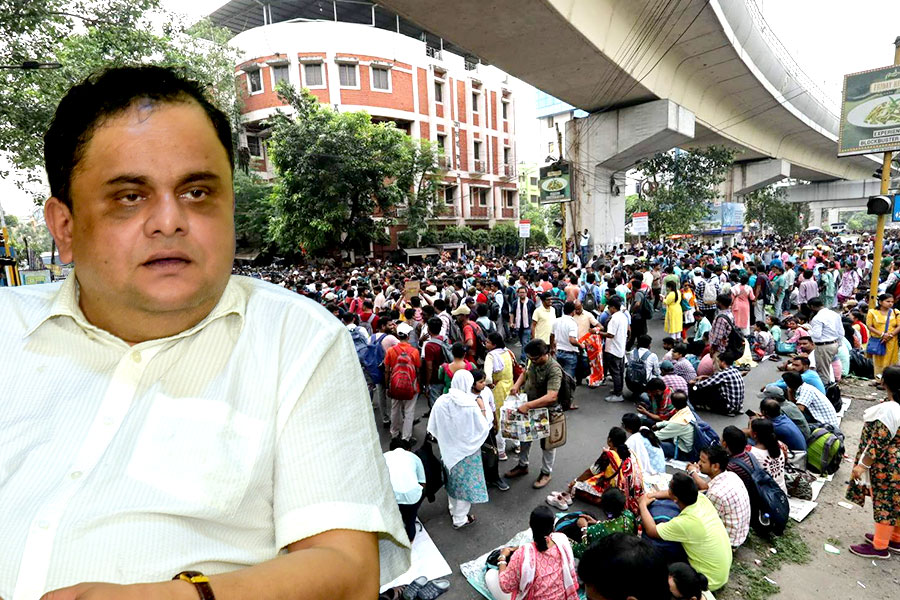 Education Minister Bratya Basu urges SSC teachers about protest
