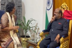 NWC Chairperson meets Governor CV Ananda Bose regarding Murshidabad situation