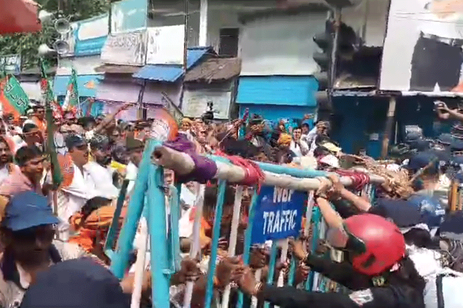 BJP's DM office raid in Hooghly sparks outrage