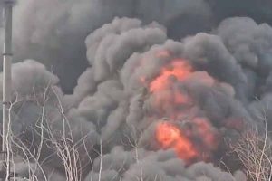 Devastating fire at chemical factory in Howrah