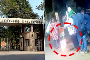 Jadavpur University: TMCP Claims Their Flag Was Burned by RSF Supporters on Campus Premises