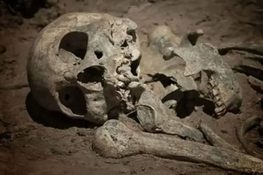 Skeleton of woman found after two years of being killed by husband in uttar pradesh