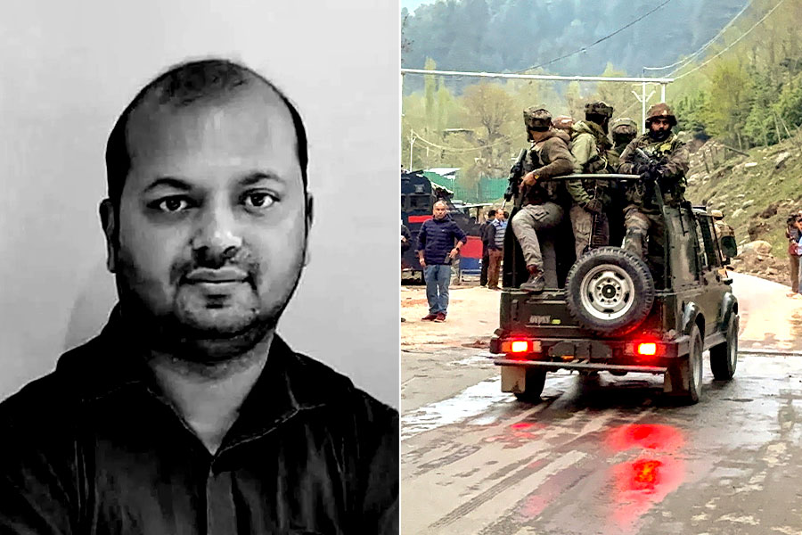 errorists attacked Purulia IB officer after seeing red thread in Pahalgam