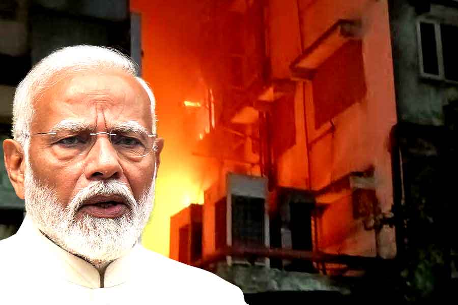 Modi expresses grief over Barabazar fire, announces Rs 2 lakh financial assistance to families of deceased