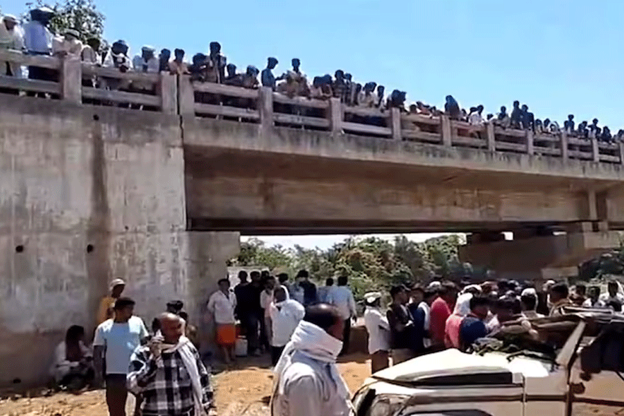 8 Killed 6 Injured As Vehicle Falls Off Bridge In Madhya Pradesh