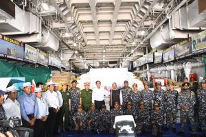 India hands over 442 metric tonnes of food aid to Myanmar