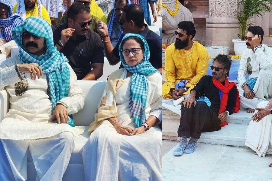 Dev, Prosenjit attends Digha Jagannath Temple ongoing ceremony