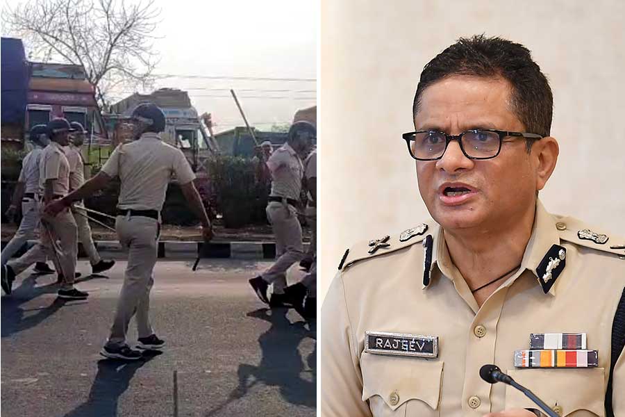 Situation completely under control says DG Rajiv Kumar after inspecting situation in Murshidabad