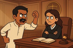Convict and his lawyer threatened and abuses woman judge in Delhi Court